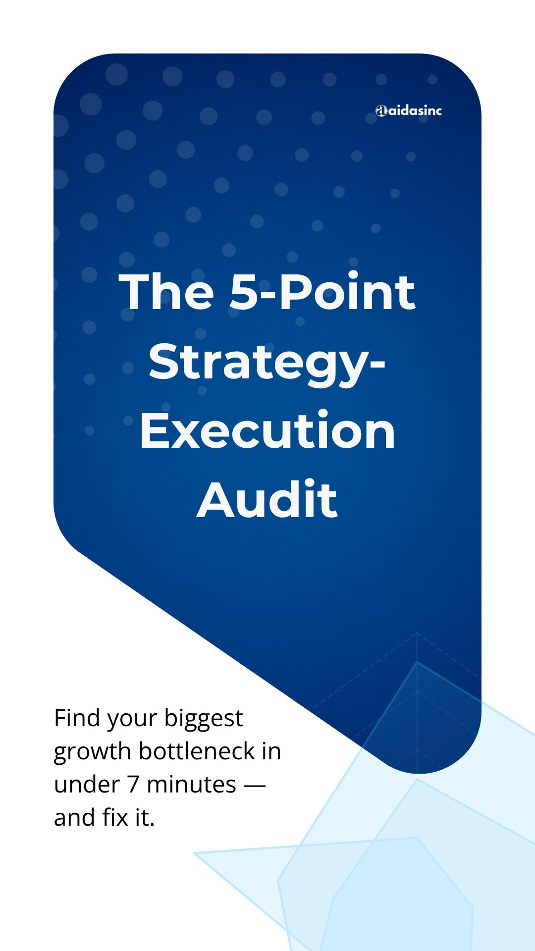5-Point Strategy-Execution Audit
